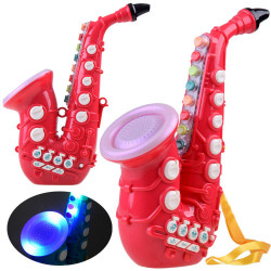 Interaktívny saxofón - ružový